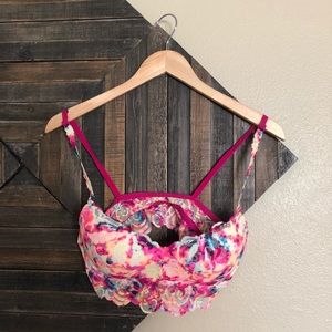Victoria’s Secret PINK Multicolor Lace Bralette